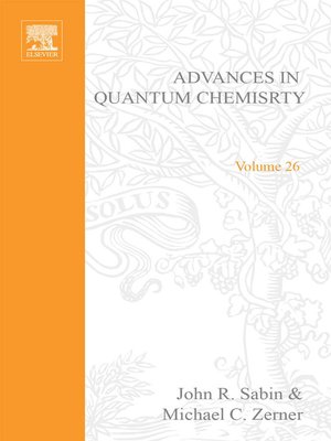 cover image of Advances in Quantum Chemistry